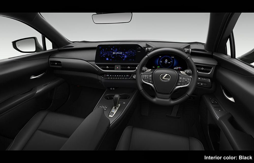 New Lexus UX300e photo: Cockpit view image (Black)