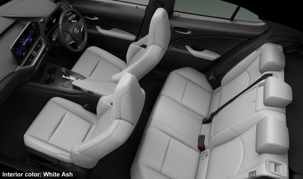 New Lexus UX300e photo: Interior view image (White Ash)