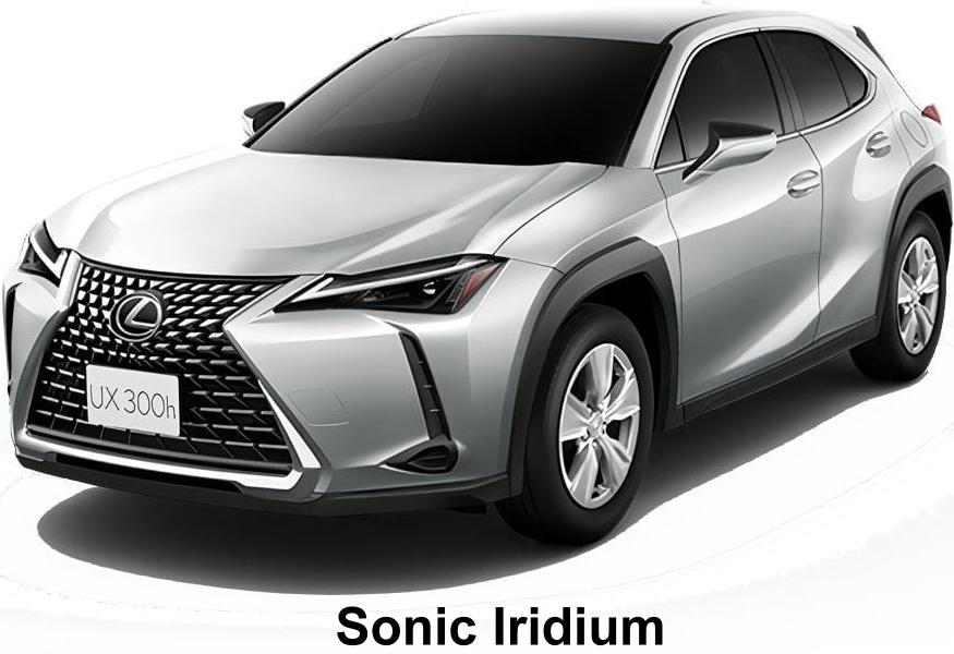 New Lexus UX300H body color: Sonic Iridium