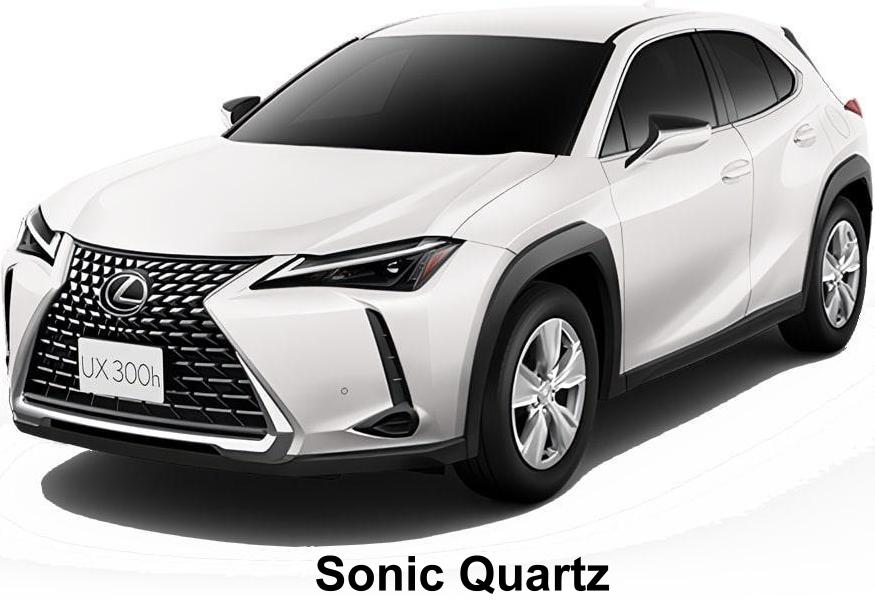 New Lexus UX300H body color: Sonic Quartz