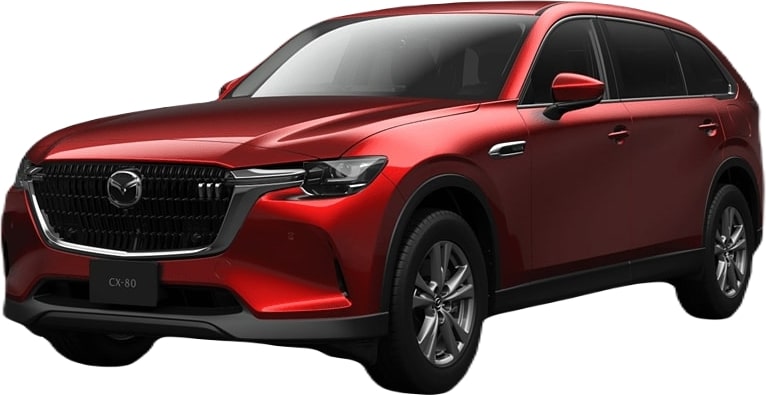 New Mazda CX80 photo: Front view image