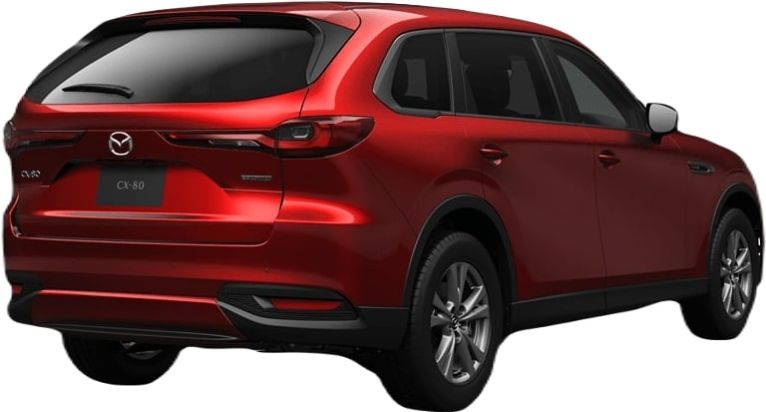 New Mazda CX80 photo: Back view image