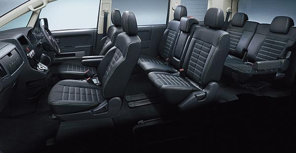 New Mitsubishi Delica D5 Gasoline Engine Model Interior picture, Inside  view photo and Seats image