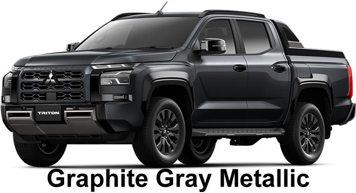 New Mitsubishi Triton body color: GRAPHITE GRAY METALLIC