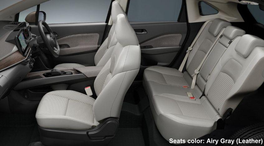 New Nissan Aura e-Power photo: Interior view image (Airt Gray Leather)