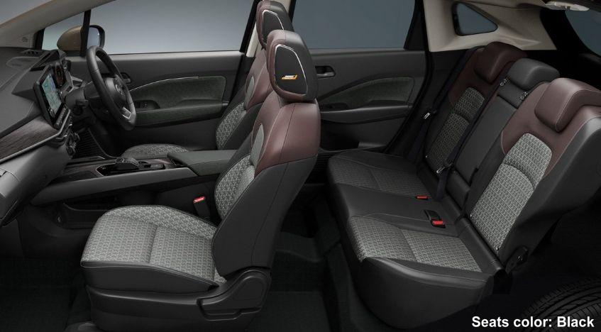 New Nissan Aura e-Power photo: Interior view image (Black)