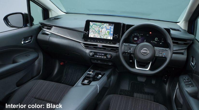 New Nissan Note e-Power photo: Cockpit view image (Black)