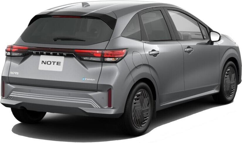 New Nissan Note e-Power photo: Back view image