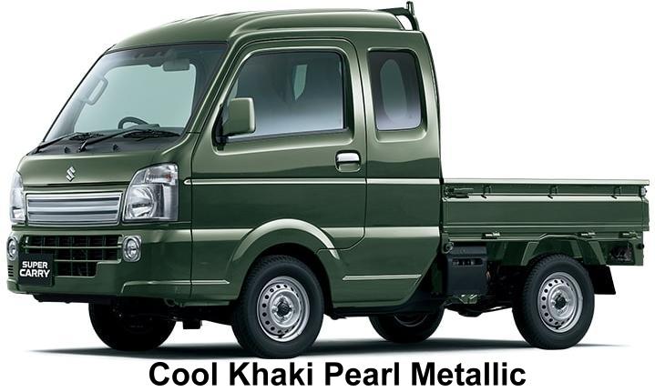 New Suzuki Super Carry Truck body color: Cool Khaki Pearl Metallic