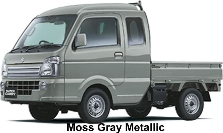 New Suzuki Super Carry Truck body color: Moss Gray Metallic