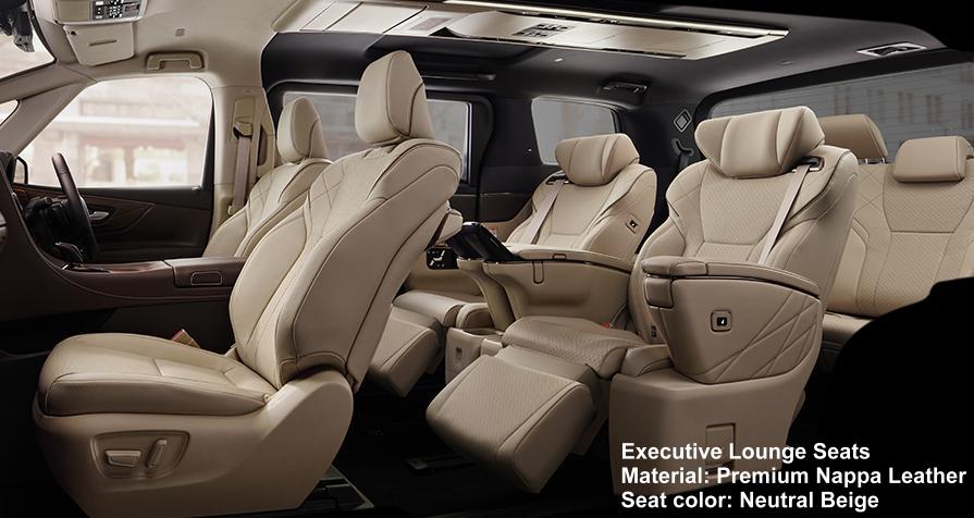 New Toyota Alphard Executive Lounge photo: Interior view image (Beige)