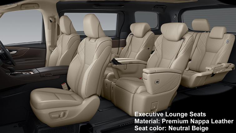 New Toyota Alphard Executive Lounge Interior picture, Inside view photo ...