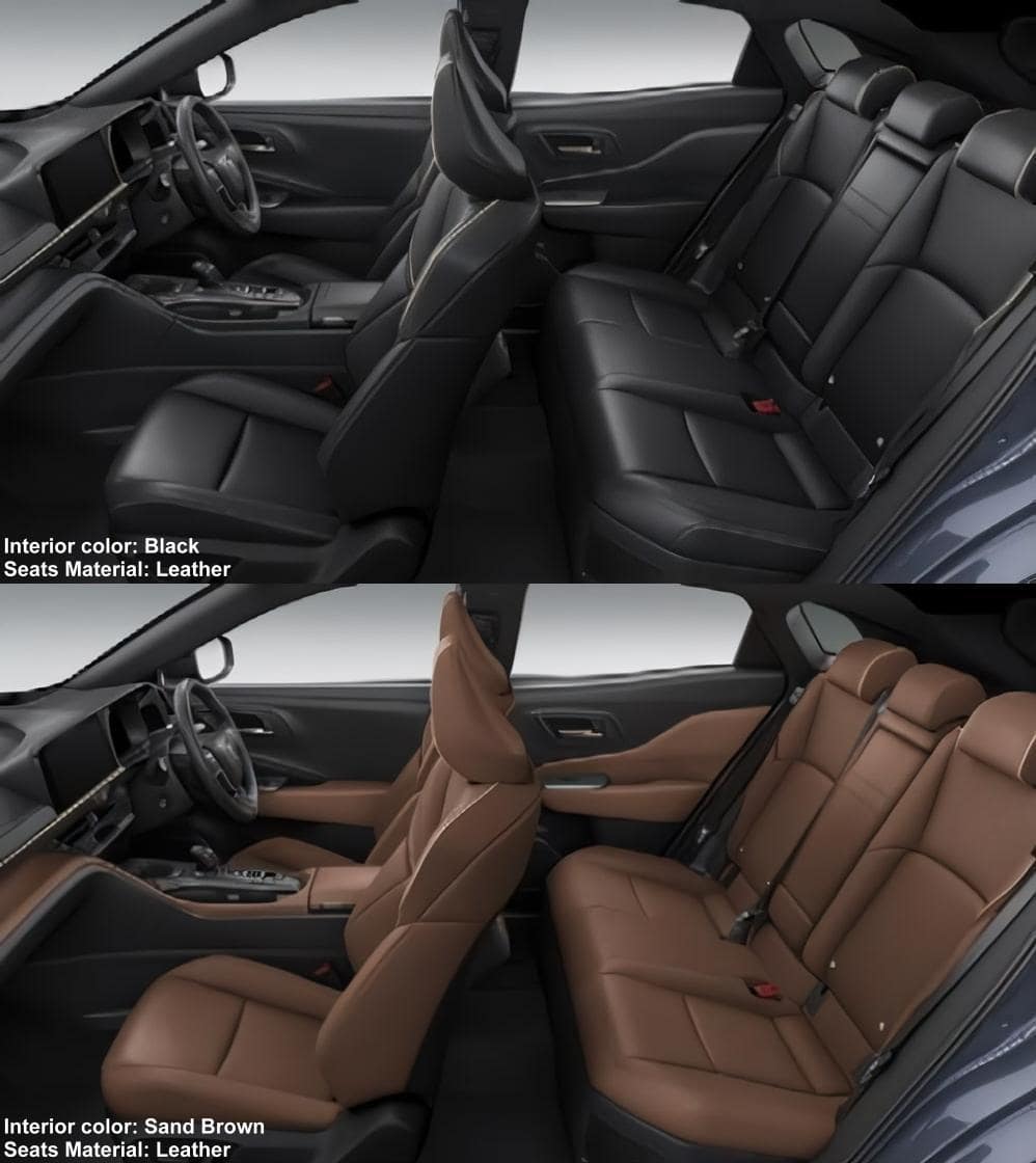 New Toyota Crown Sport Z picture: Interior view image