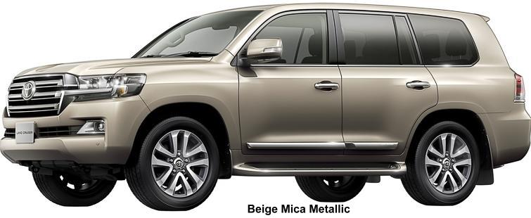 New Toyota Land Cruiser 200 Body colors photo, Exterior colour picture ...