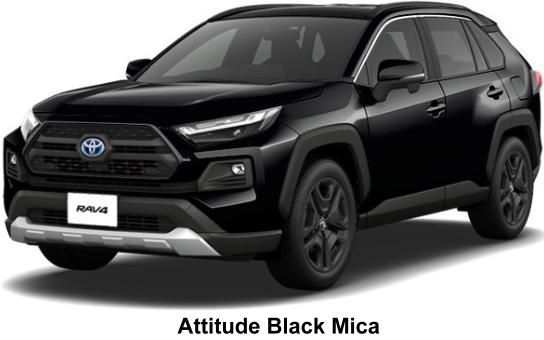 New Toyota Rav4 Adventure body color: ATTITUDE BLACK MICA