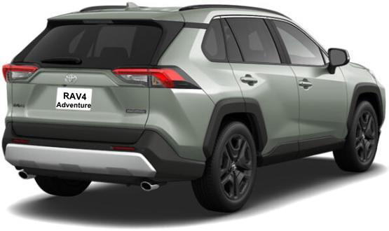 New Toyota Rav4 Adventure photo: Back view image