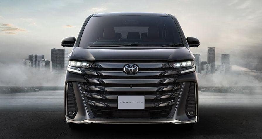 New Toyota Vellfire Executive Lounge photo: Front view image 2