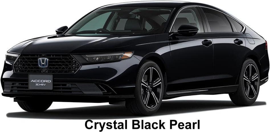 Honda Accord e-HEV body color: Crystal Black Pearl