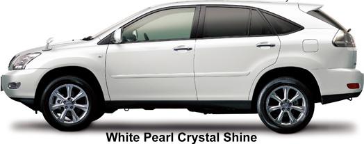 White Pearl Crystal Shine