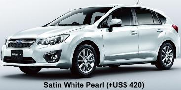 Satin White Pearl (+US$ 420)