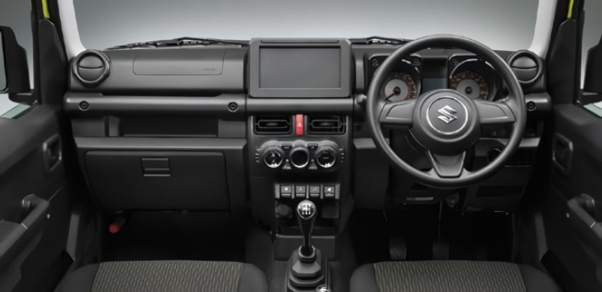 New Suzuki Jimny Sierra photo: Cockpit view image