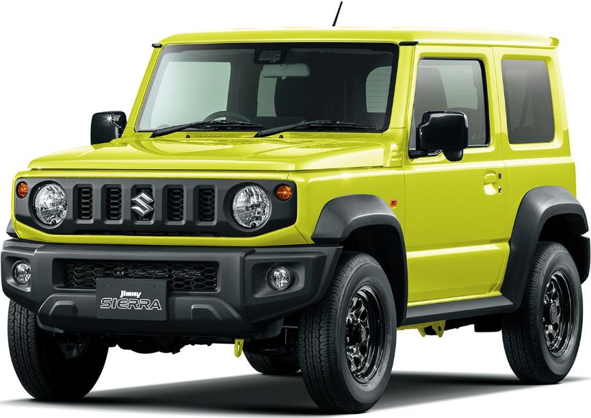 New Suzuki Jimny Sierra photo: Front view image