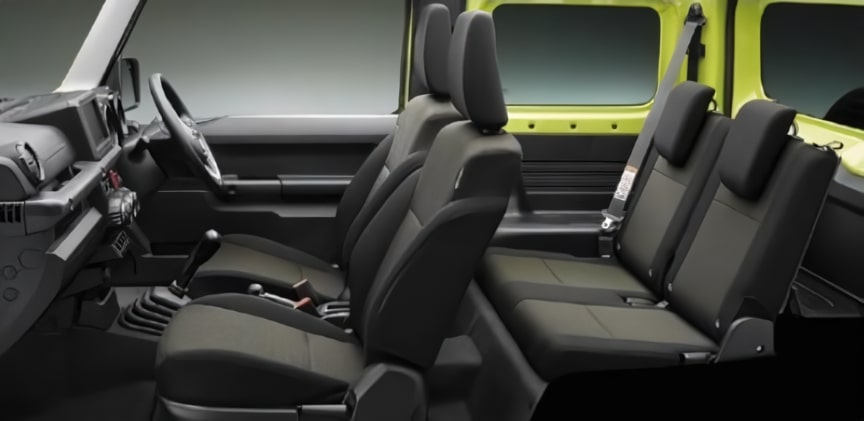 New Suzuki Jimny Sierra photo: Interior view image