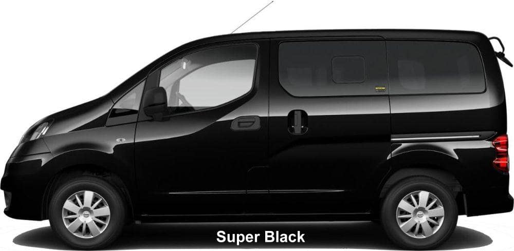 New Nissan NV200 Vanette Wagon body color: Super Black