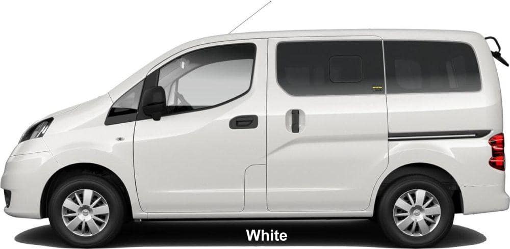 New Nissan NV200 Vanette Wagon body color: White