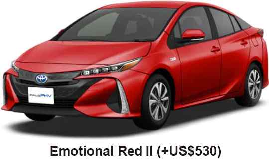 New Toyota Prius PHV Body colors photo, Exterior colour picture, color ...