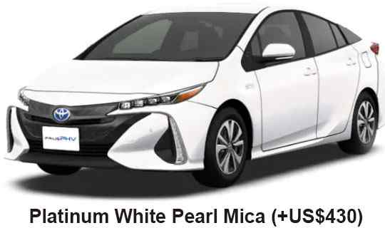 New Toyota Prius PHV Body colors photo, Exterior colour picture, color ...