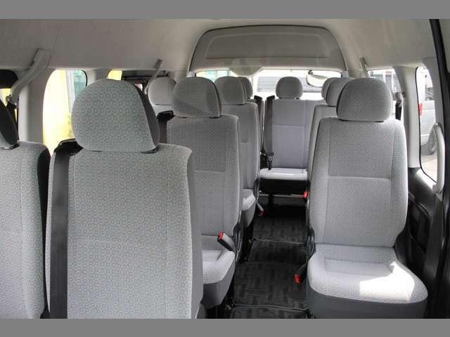 Used Toyota Hiace Commuter 2015 Model Silver color: Interior photo