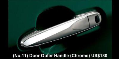 Daihatsu Copen Cero Accessory: (No.11) Door Outer Handle (Chrome) US$ 180