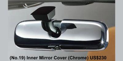 Daihatsu Copen Cero Accessory: (No.19) Inner Mirror Cover (Chrome) US$ 230