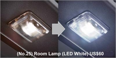 Daihatsu Copen Cero Accessory: (No.25) Room Lamp (LED White) US$ 60