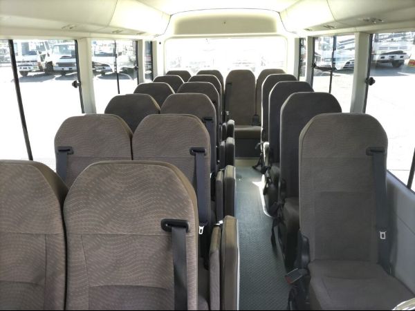 Stock No. BT1041 Used Toyota Coaster Bus 2021 Model photo: Interior view image (inside picture)