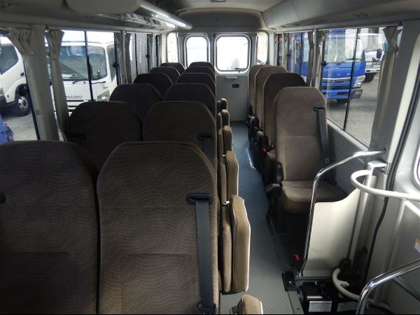 Stock No. BT1044 Used Toyota Coaster Bus 2025 Model photo: Interior view image (inside picture)