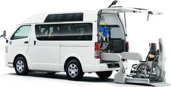 TOYOTA NEW HIACE FOR HANDICAPPED PERSON